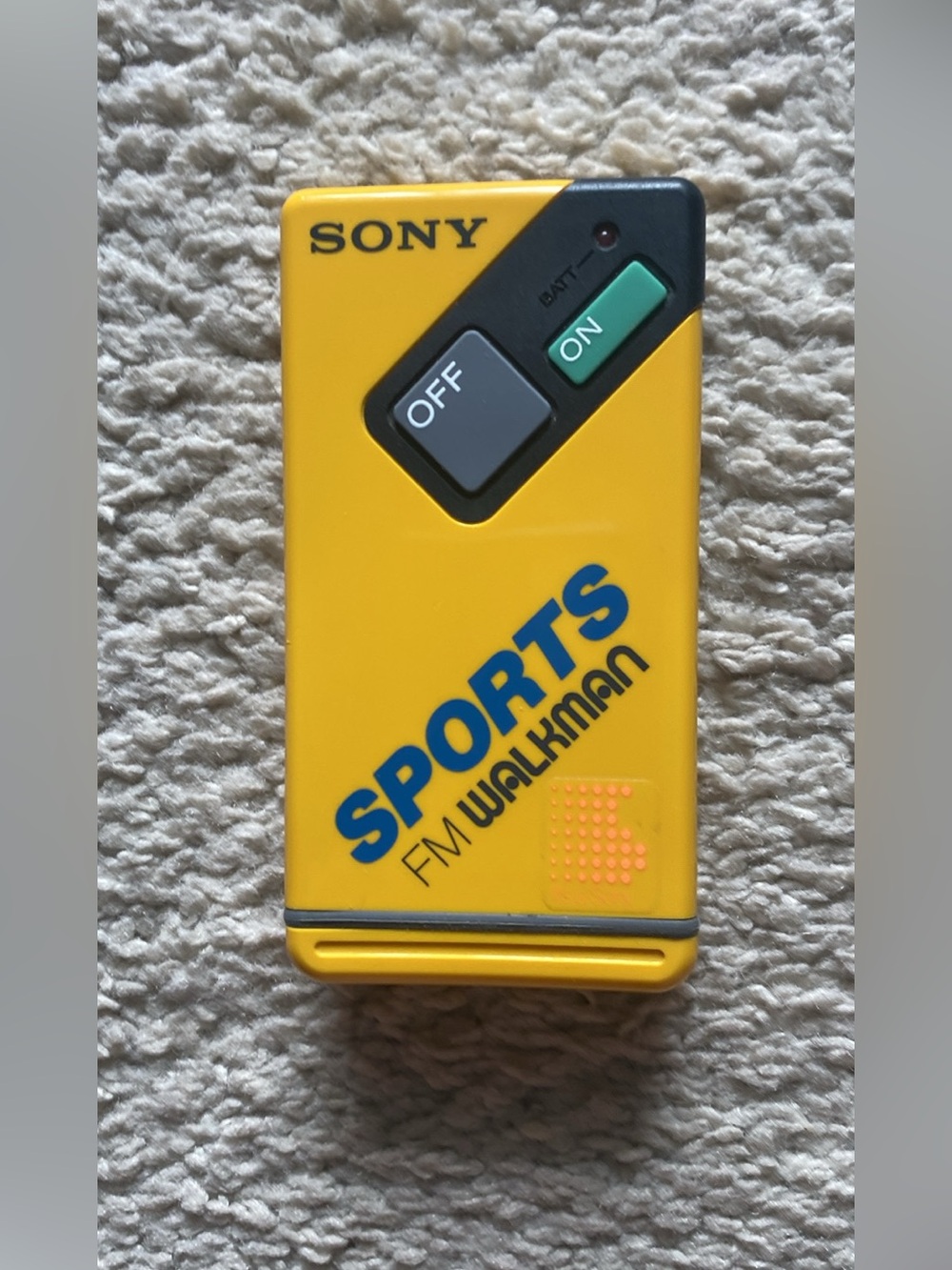 Vintage Sony Sports FM Walkman